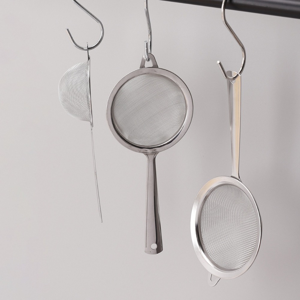 New Stainless Steel Matcha Sifter Very Fine Mesh Rust-Proof Tea Strainer Easy to Clean Small Food Sifters for Kitchen