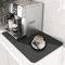 Coffee Mat for Coffee Bar Accessorie, Absorbent Dish Drying Mat for Kitchen Counter, Microfiber Fit Under Coffee Machine
