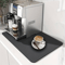 Coffee Mat for Coffee Bar Accessorie, Absorbent Dish Drying Mat for Kitchen Counter, Microfiber Fit Under Coffee Machine