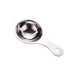 stainless steel egg yolk separator, egg white separator, divider tool for cooking, baking, bbq, camping essential