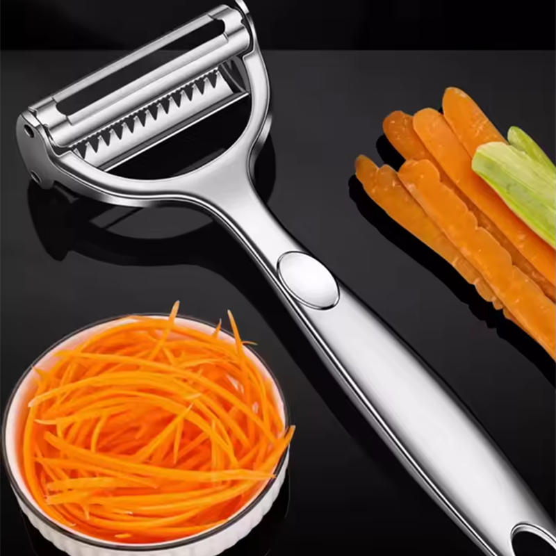 High Quality Stainless Steel Potato Grater, Cucumber Carrot Julienne Peeler, Fruit Vegetable Slicer