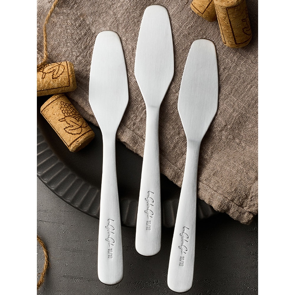 Stainless Steel Butter Cutter Cheese Jam Spreaders Multifunction BreadKnife Wipe Cream Cutter Kitch 0