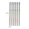 Stainless Steel Chopsticks, Dishwasher Safe, Reusable Metal Non-Slip Chopsticks, Blue, White Pattern