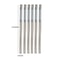 Stainless Steel Chopsticks, Dishwasher Safe, Reusable Metal Non-Slip Chopsticks, Blue, White Pattern