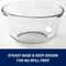 Durable Glass Mixing Bowl Microwave Safe Shatter Resistant Ideal For Mixing Baking Storing Marinade 3
