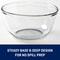 Durable Glass Mixing Bowl Microwave Safe Shatter Resistant Ideal For Mixing Baking Storing Marinade 3