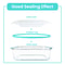 Glass Food Storage Containers Set Leakproof Lunch Box Airtight Microwave Oven Safe Stackable Kitche 4