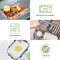 Glass Lunch Box Food Storage Containers Meal Prep Bento Boxes Airtight Microwave Oven Freezer Safe 1