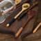 Wooden Tea Spoon Set, Long Coffee Spoons, Small Teaspoon for Honey, Dessert Stirring, Elegant Tableware