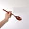 Wooden Soup Spoon Long Handle Wooden Tea Dessert Spoon Natural Coffee Mixing Spoons Cooking Spoon C 4