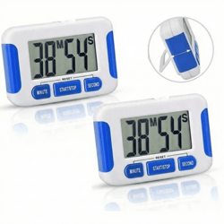 digital kitchen timer magnetic lcd with loud alarm, count down clock for cooking, egg timing, studying & workouts
