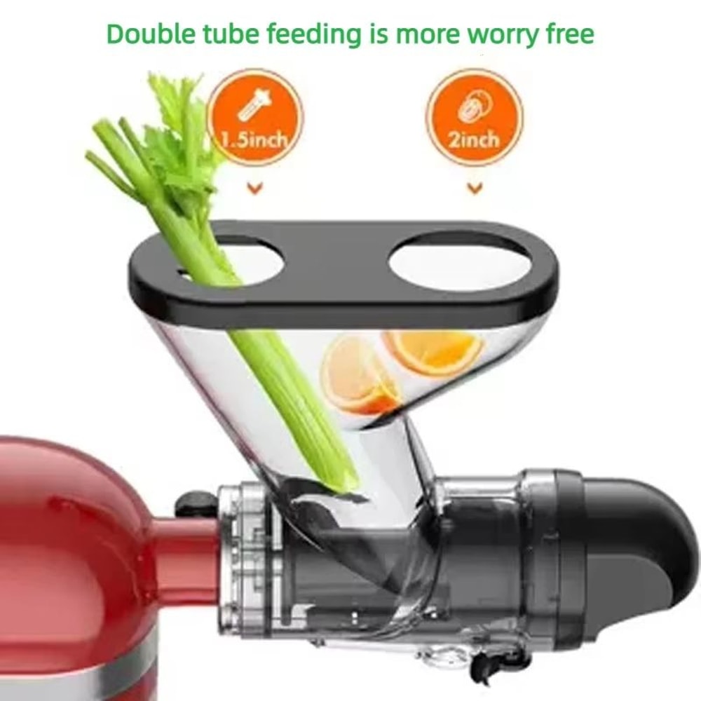 Masticating Juicer Attachment For KitchenAid Stand Mixer Slow Cold Press Juicer Machine With Dual F 7