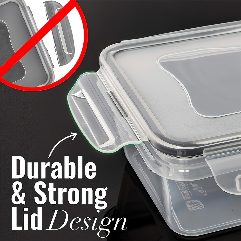 FreshLock BPA Free Airtight Food Storage Container Set with Locking Lids for Pantry, Fridge & Meal Prep