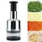 Premium Garlic Mincer & Vegetable Chopper Stainless Steel Press Tool