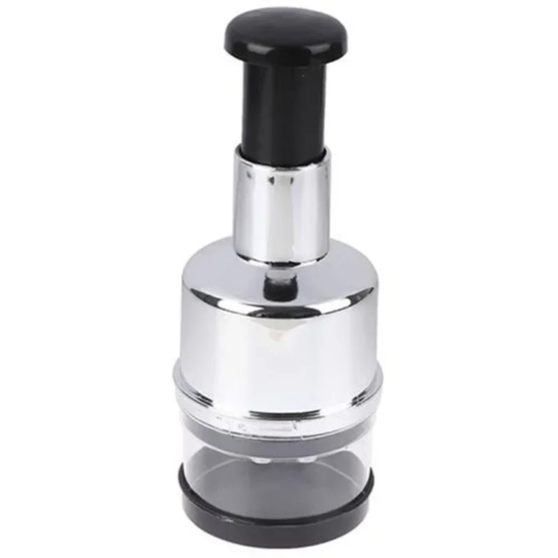 Premium Garlic Mincer & Vegetable Chopper Stainless Steel Press Tool