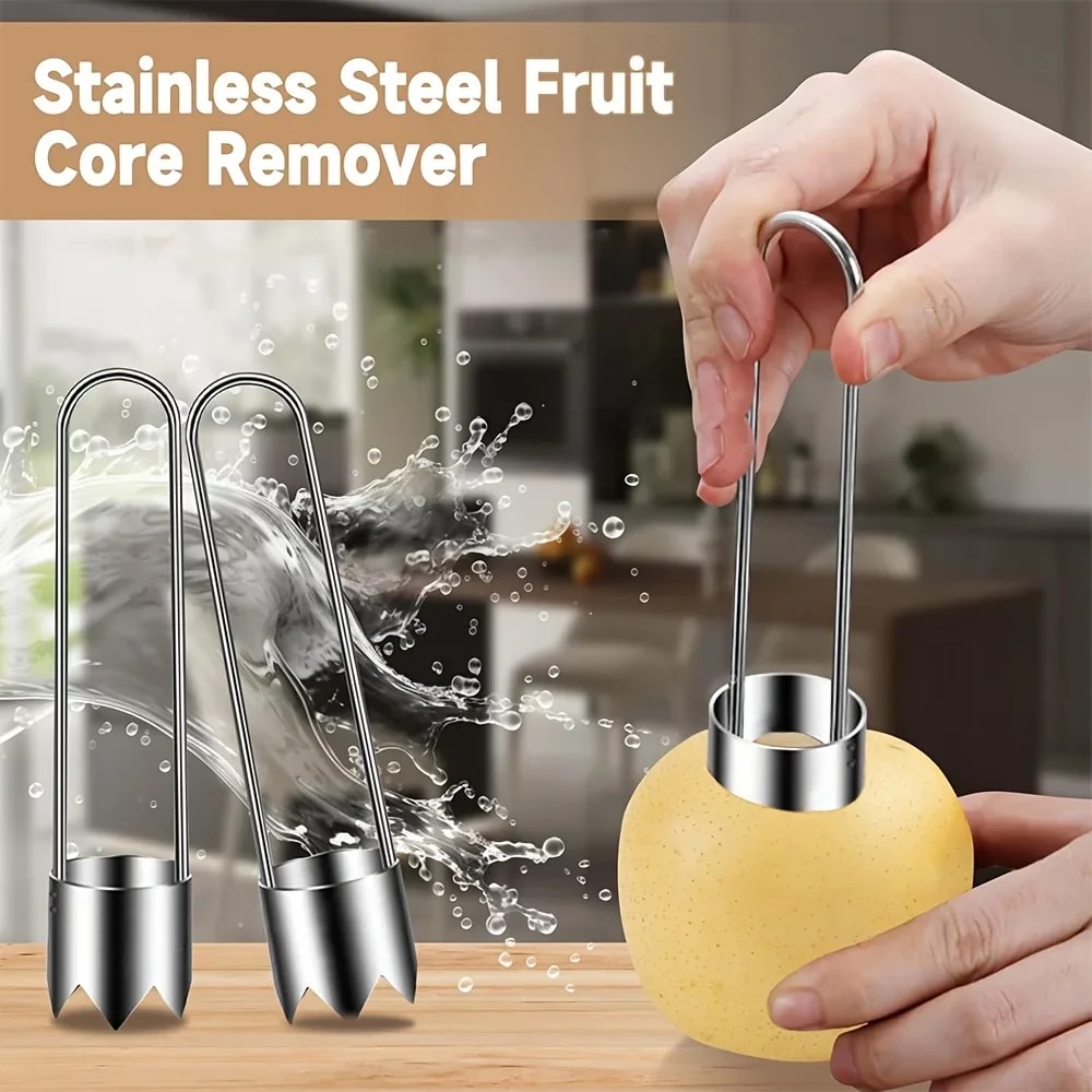 PrecisionCore Stainless Steel Pepper & Fruit Corer Tool