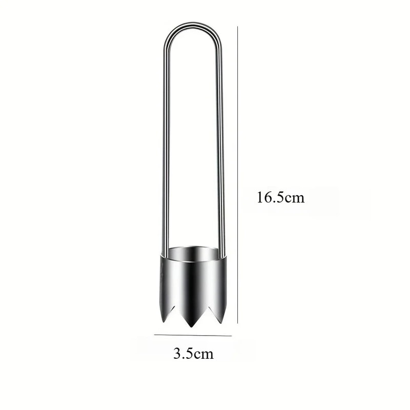 PrecisionCore Stainless Steel Pepper & Fruit Corer Tool