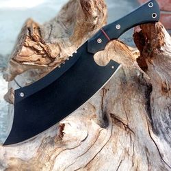 Chef Cleaver Chopper Kitchen Butcher Full Tang Handmade High Carbon Steel 12 Inches Chef Knife, BBQ Cooking, Best Gift