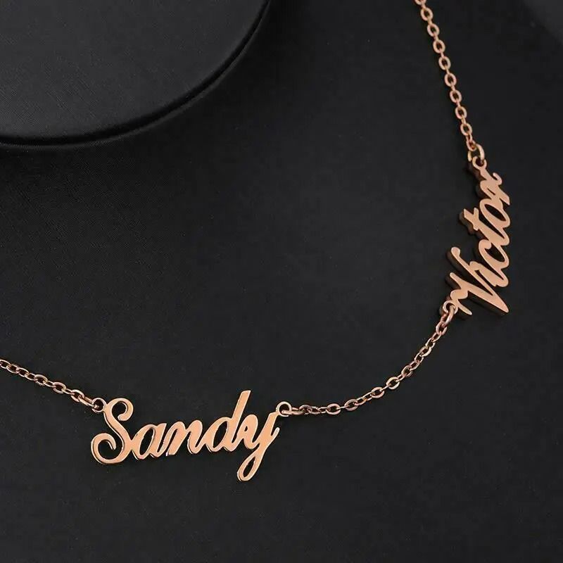 Multiple Name Necklace Family Necklace Friendship Necklace Grandma Necklace Christmas Gift Mothers  5