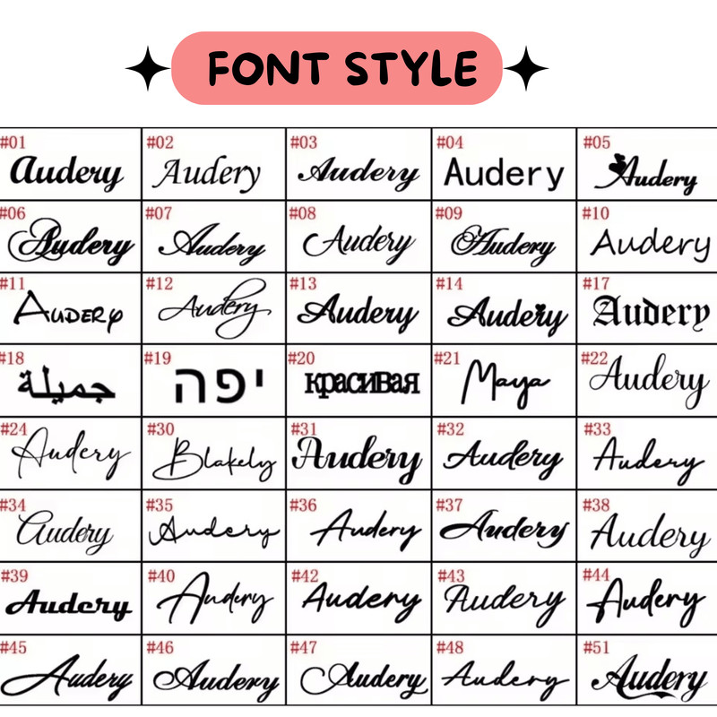 Silver Name Necklace Personalized Name Necklace Gift For Her 2