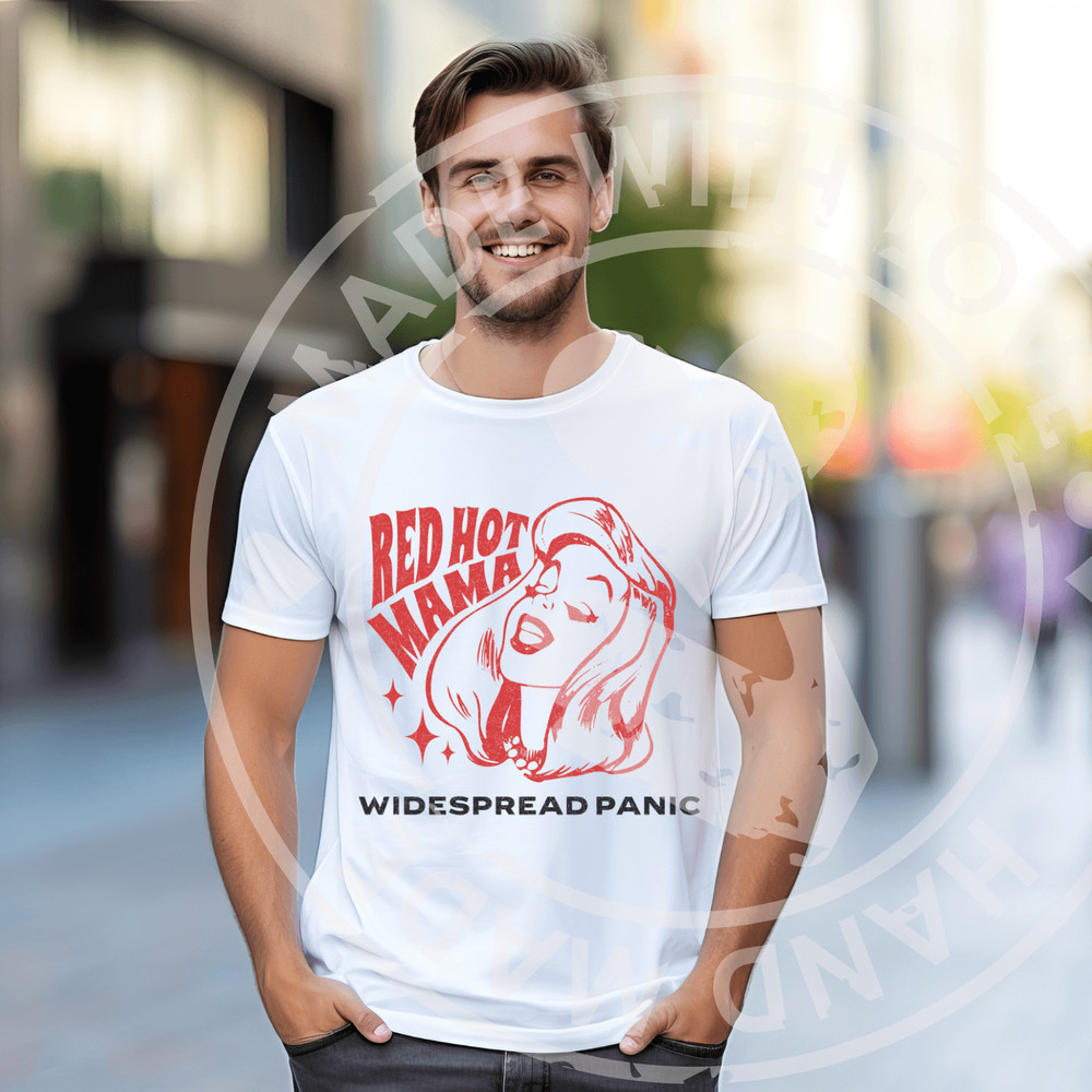 Widespread Panic PNG Red Hot Mama Graphic 0