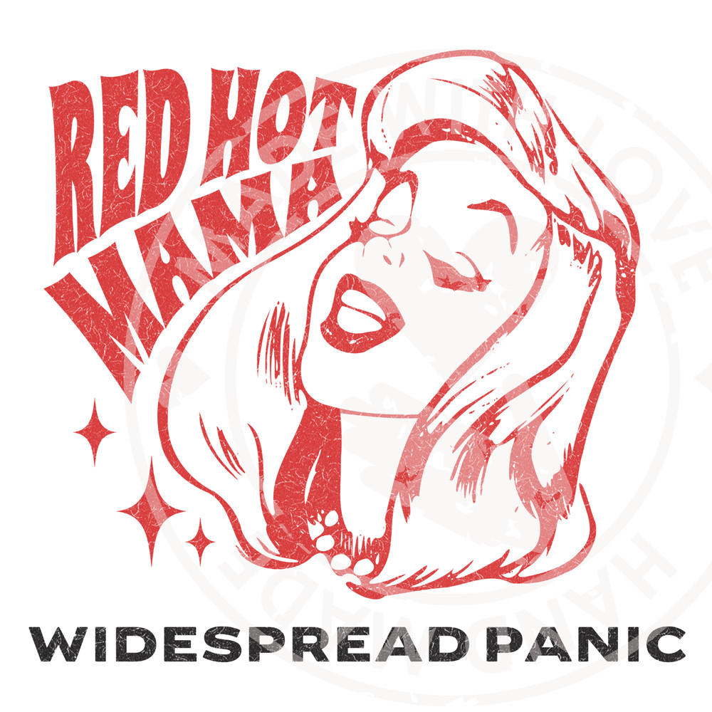 Widespread Panic PNG Red Hot Mama Graphic 1