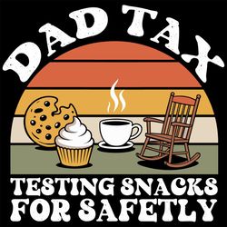 funny dad tax testing snacks for safety father's day tank top