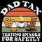 Funny Dad Tax Testing Snacks For Safety Fathers Day Tank Top 0