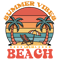 Summer Vibes Beach Tee 0