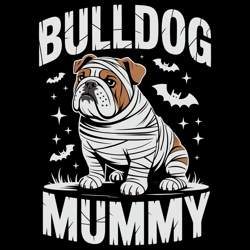 english bulldog mummy - halloween