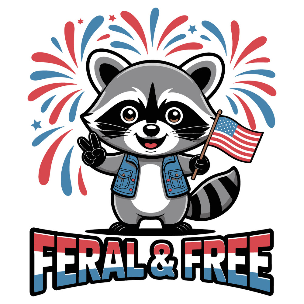 Feral Free Raccoon 0