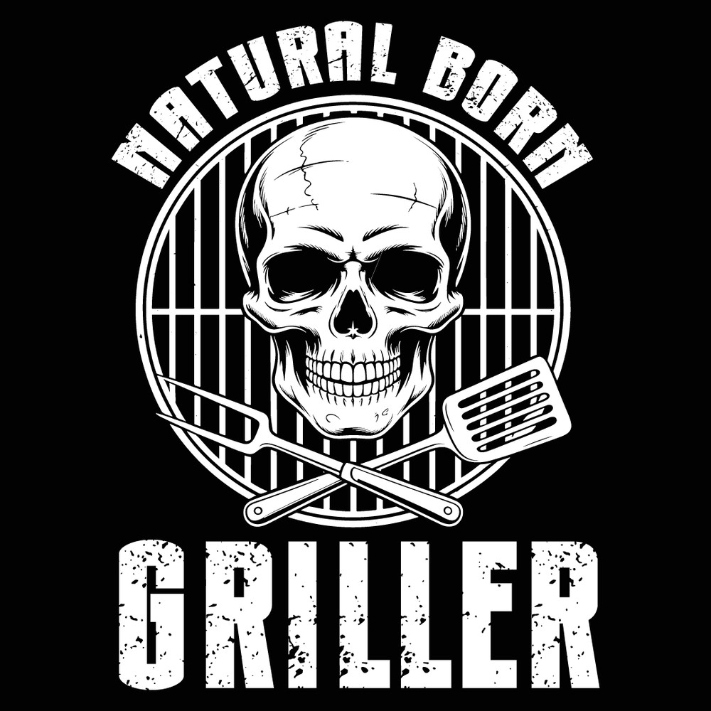 Funny BBQ Art For Men Women Grilling Meat Smoking Barbecue 0