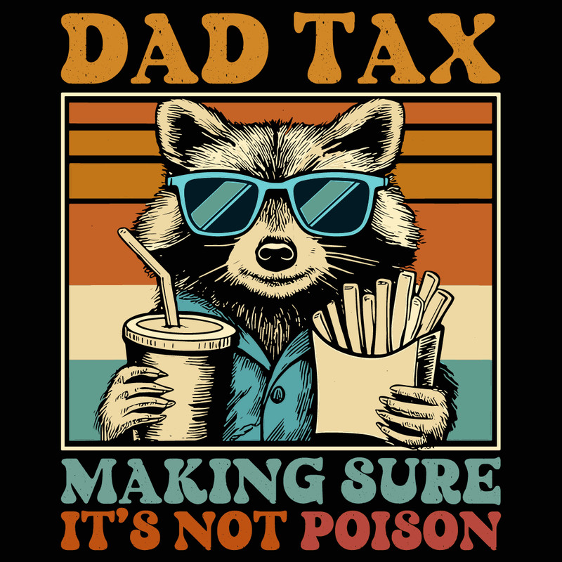 Raccoon Dad Tax Making Sure Its Not Poison 0