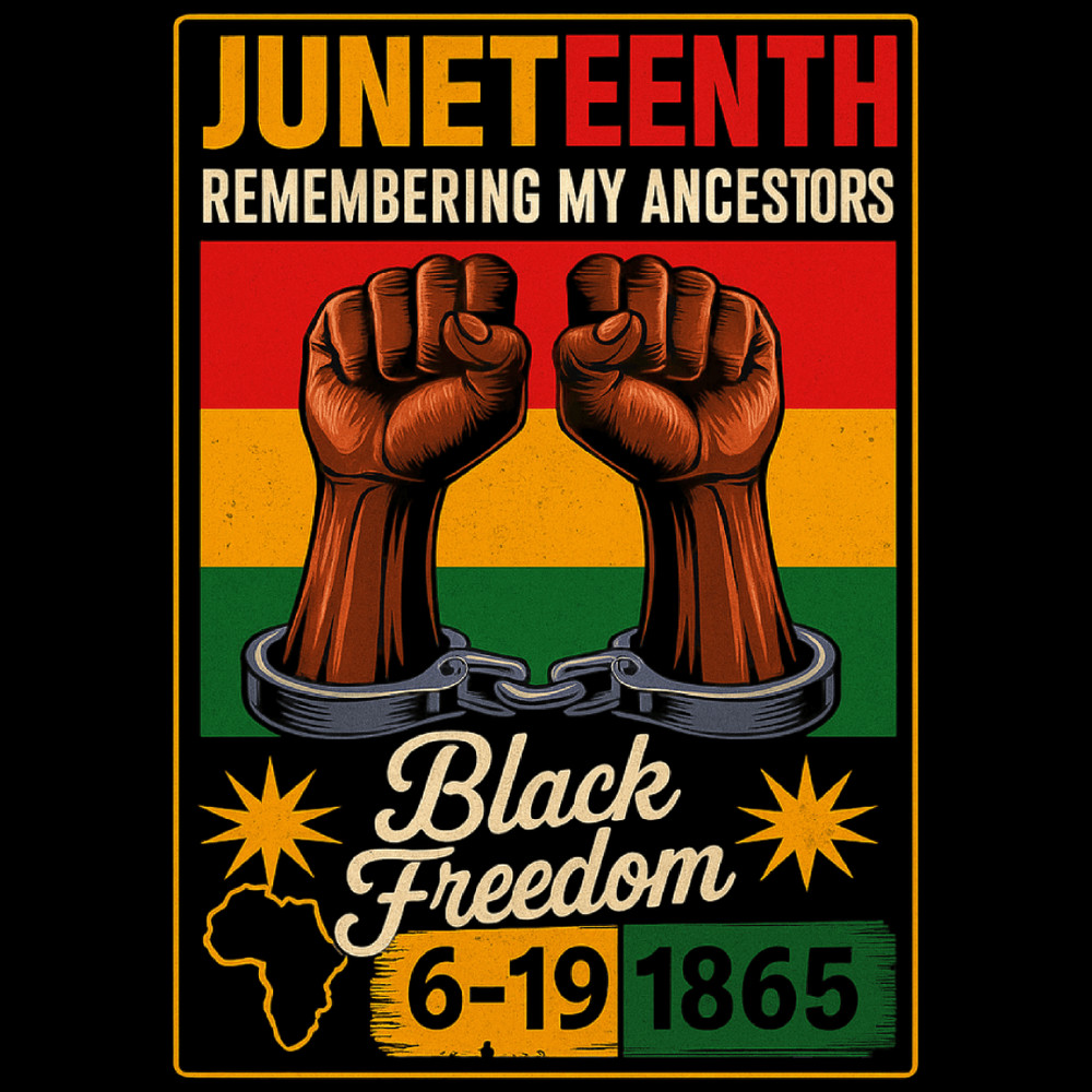Juneteenth Celebrating Black Freedom 1865 African American 0