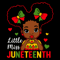 Little Miss Juneteenth Black Freedom African American Girls 0