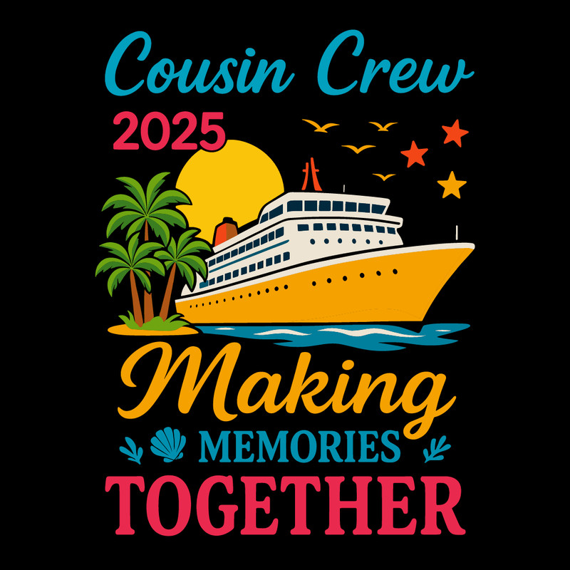 Cousin Crew 2025 Vacation Beach Camp Family Trips Together 0