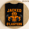 Jacked O Lantern Funny Muscular Pumpkin Weightlifting Halloween Gym Fitness Workout Design 0