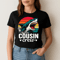Cousin Crew Shark Vintage Retro Summer Family Matching Ocean Jaws Theme Graphic 1