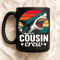 Cousin Crew Shark Vintage Retro Summer Family Matching Ocean Jaws Theme Graphic 2