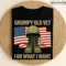 Grumpy Old Vet I Do What I Want Patriotic Military Veteran Design With American Flag Army Boots And 0