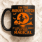 Im The Mommy Witch Funny Halloween Design With Witch Cat Bats Full Moon And Magical Mommy Costume S 2