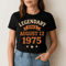 Legendary Since August 12 1975 Vintage Birthday Design For Men And Women Classic Retro Style Gift I 1