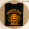 Brewed To Raise The Dead Funny Halloween Coffee Mug Design With Pumpkin Face And Bats Spooky Caffei 0