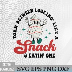 torn between lookin like a snack and eatin one png, funny christmas tree cake png, lookin like a snack png