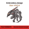 Demon Embroidery Designn 0