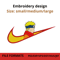 Swoosh Naruto Embroidery Designn 0