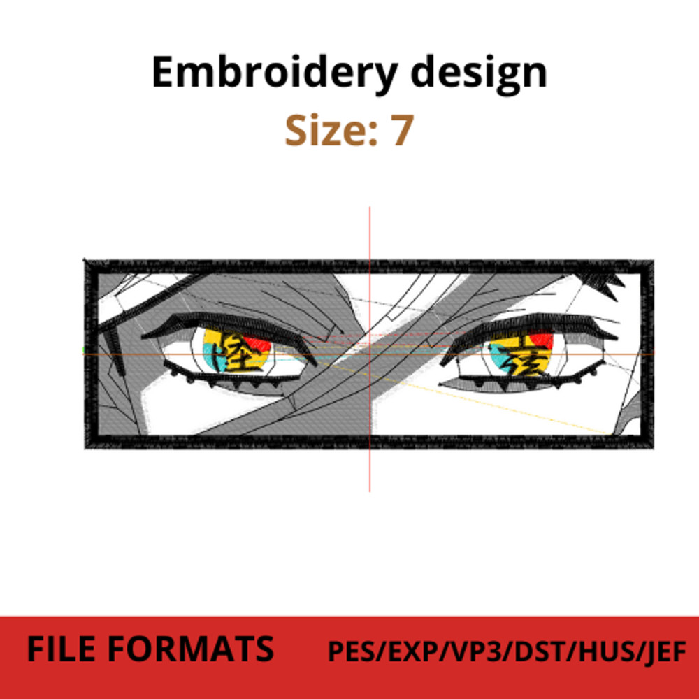 DOUMA EYES Embroidery Designn 0