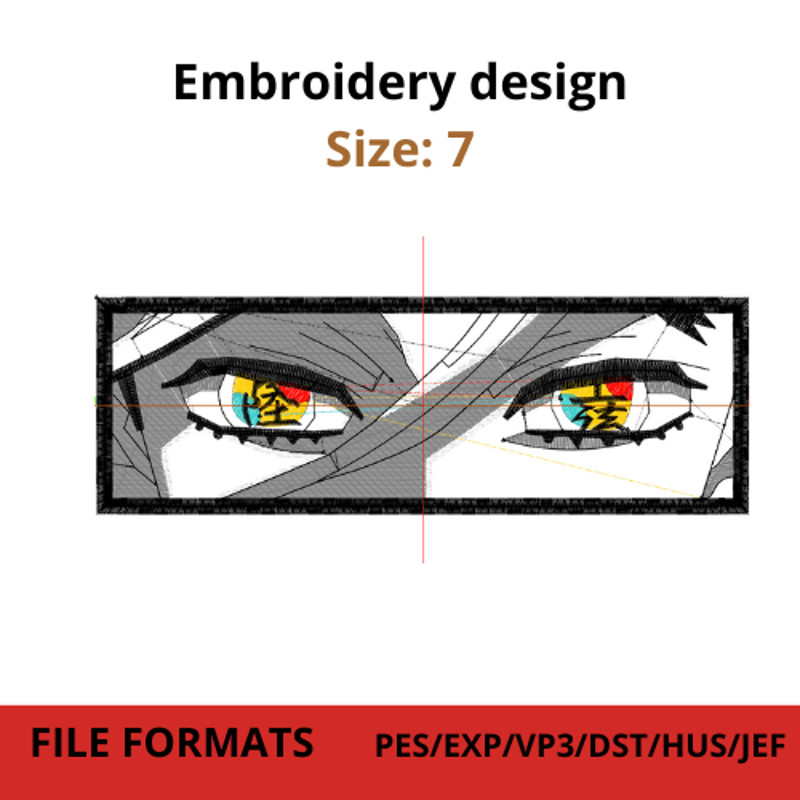 DOUMA EYES Embroidery Designn 0