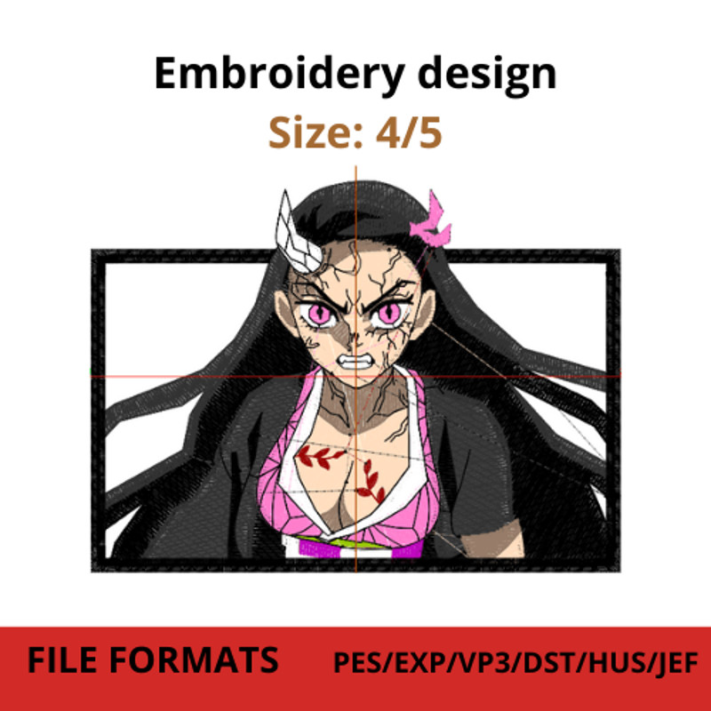 NEZUKO Embroidery Designn 0
