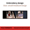 Sasuke Eyes Embroidery Designnn 0